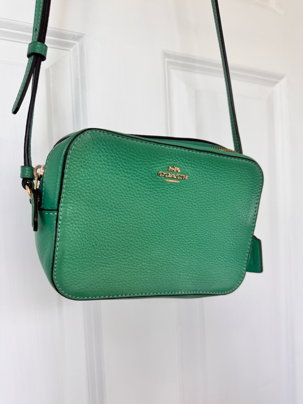 Green mini bag